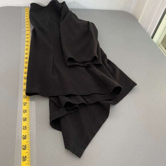 Eloquii Womens Top Size 20 Asymmetrical Hem Vneck Popover Ruffle Office Neutral - Picture 13 of 14